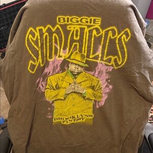 Biggie Smalls Graphic Tee - Brown